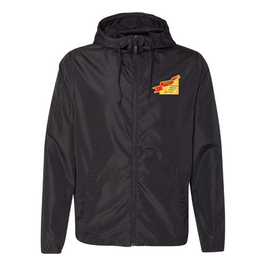 Lightweight Windbreaker Full-Zip Jacket