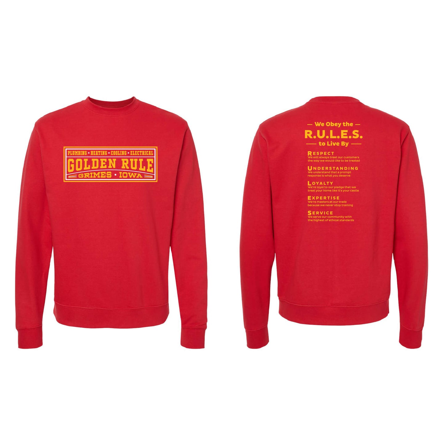 Unisex Midweight Crewneck Sweatshirt - Fall 2025