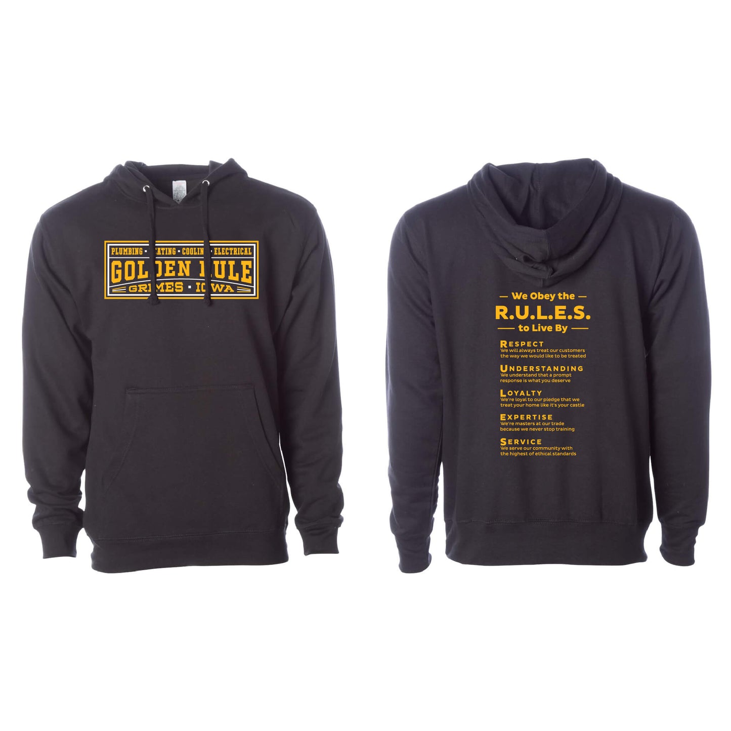 Unisex Midweight Hooded Sweatshirt - Fall 2025