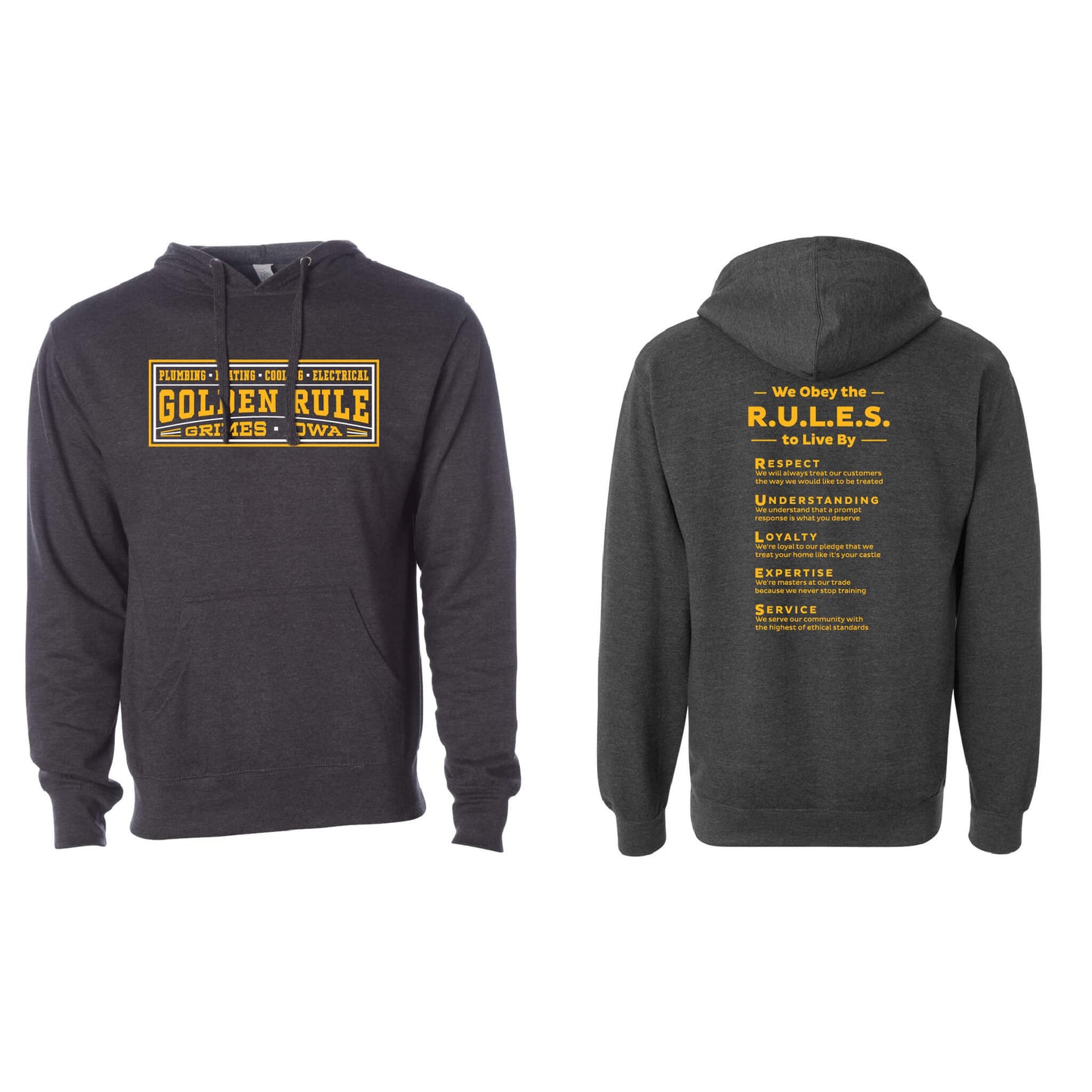 Unisex Midweight Hooded Sweatshirt - Fall 2025