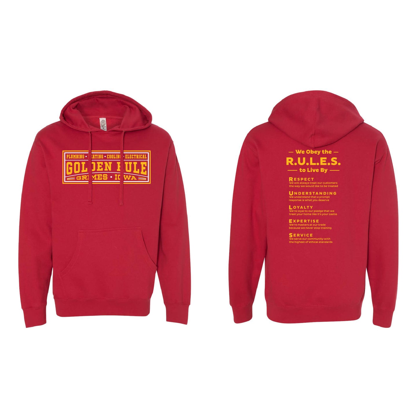 Unisex Midweight Hooded Sweatshirt - Fall 2025