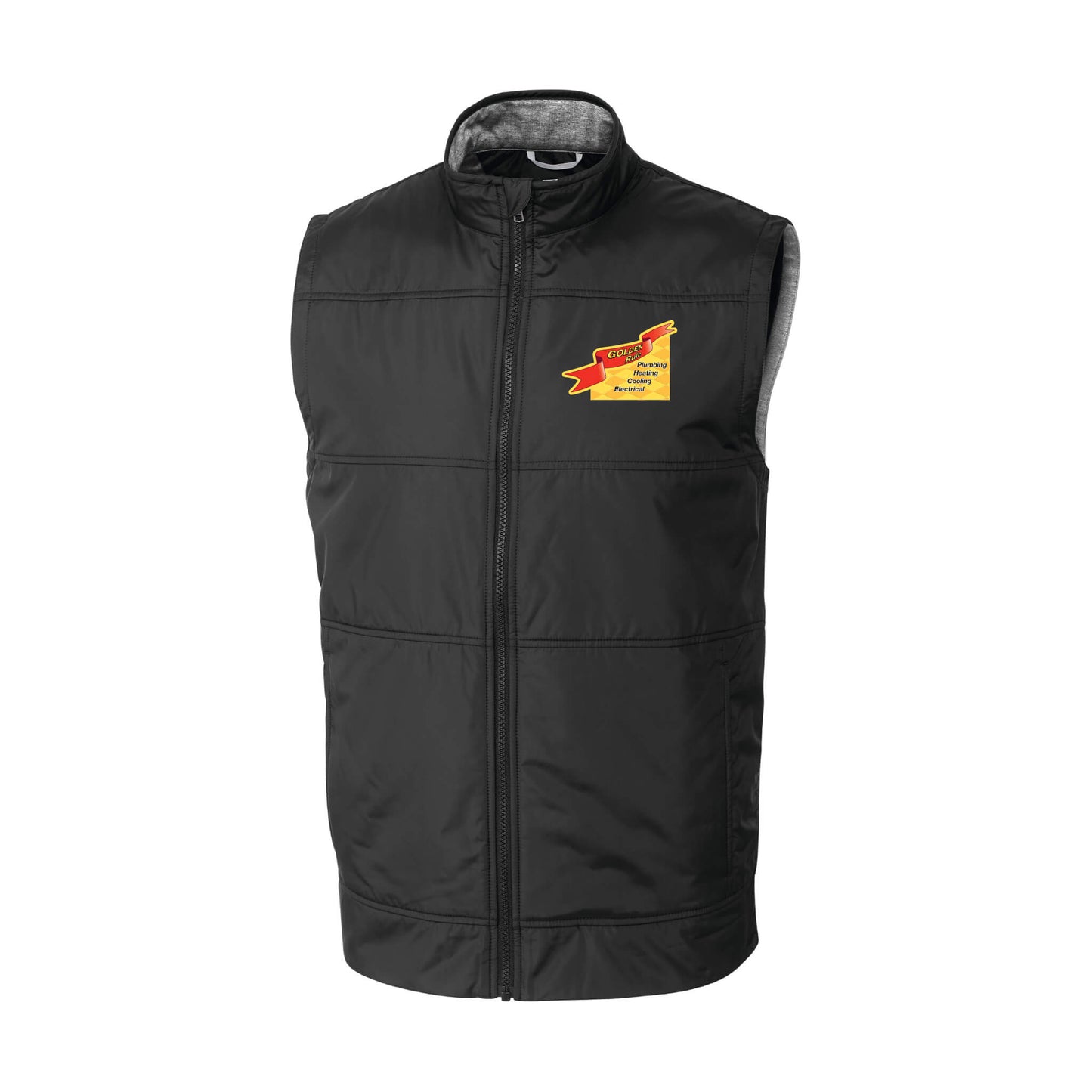 Stealth Hybrid Quilted Mens Big and Tall Windbreaker Vest