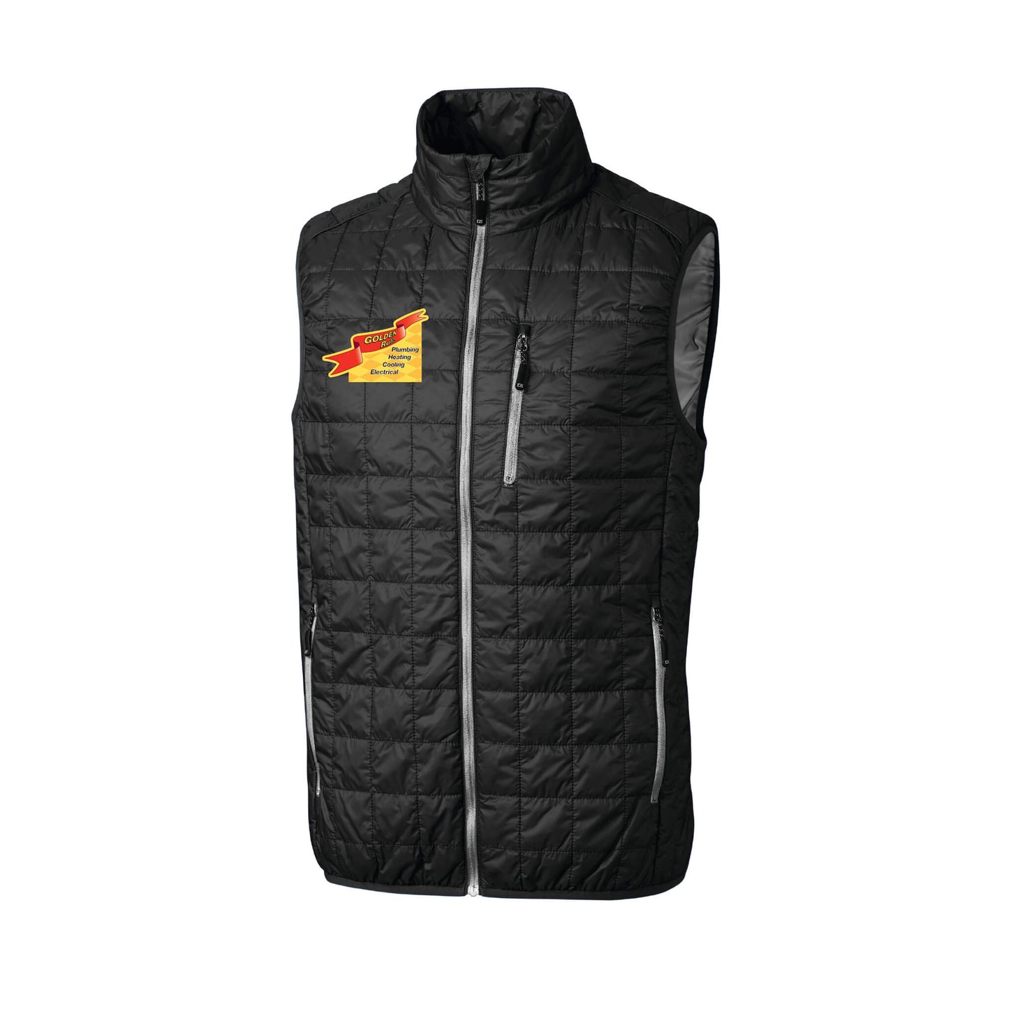 Rainier PrimaLoft® Mens Eco Insulated Full Zip Puffer Vest