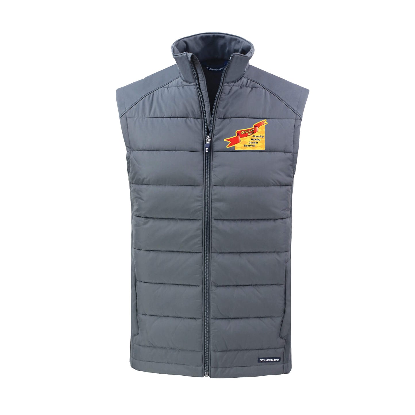 Evoke Hybrid Eco Softshell Recycled Mens Full Zip Vest