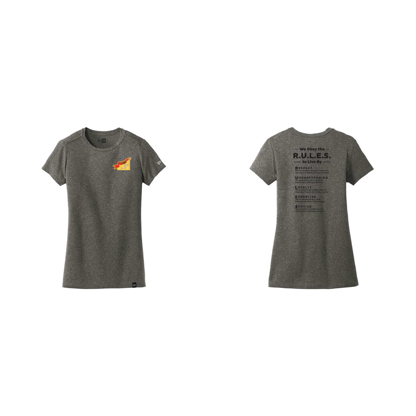 Ladies Heritage Blend Crew Tee