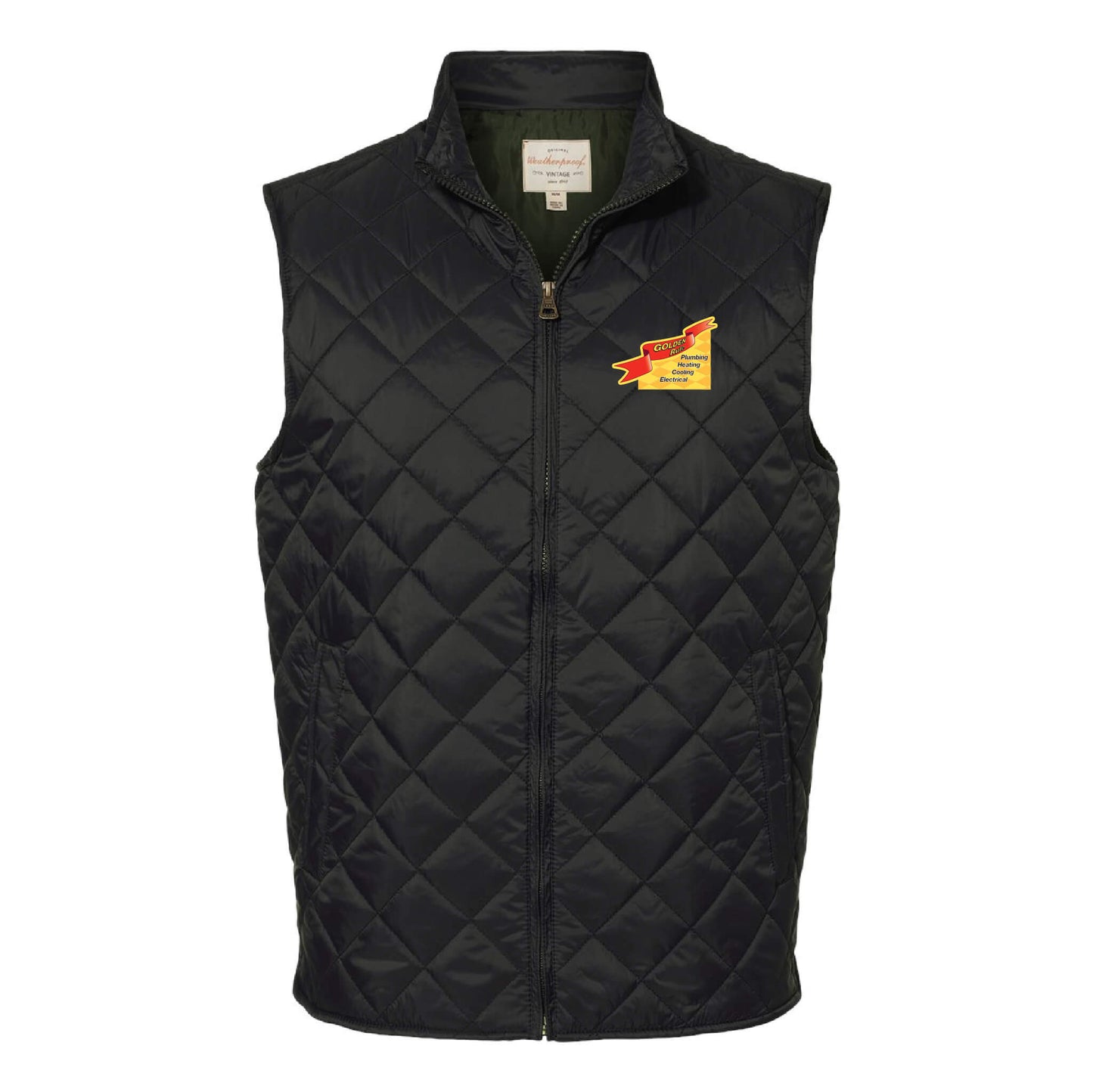 Vintage Diamond Quilted Vest