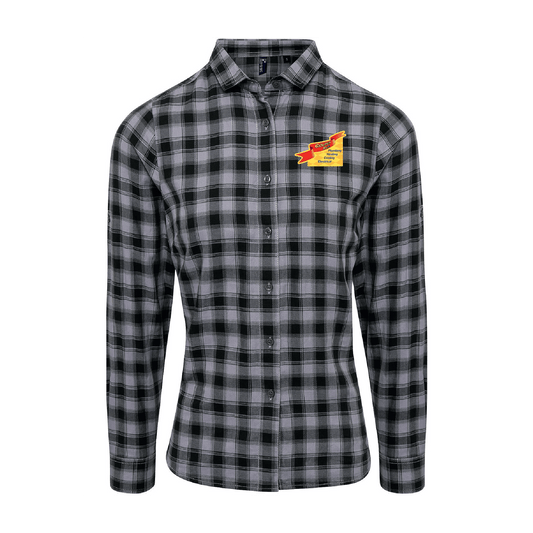 Ladies' Mulligan Check Long-Sleeve Cotton Shirt